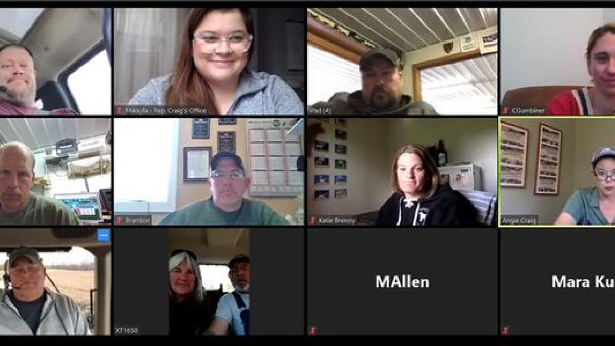 Rep. Craig’s Farmer Advisory Call