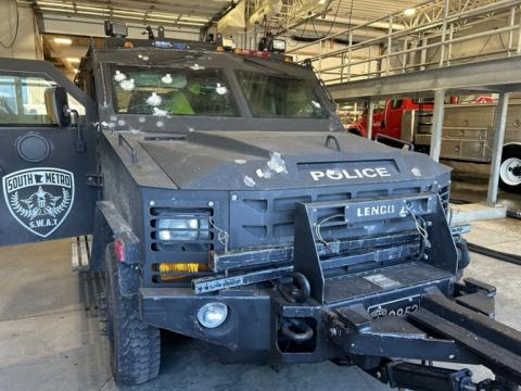 Armored Vehicle in Burnsville