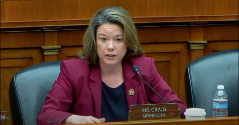 Rep. Craig questioning Secretary Becerra