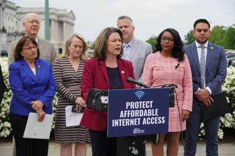 Rep. Craig Speaking at New Dems ACP Extension Press