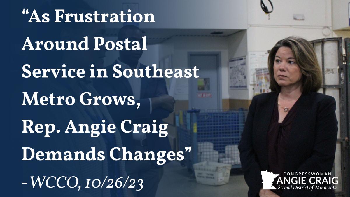 WCCO: 10/26/23 - Jonah Kaplan USPS Article