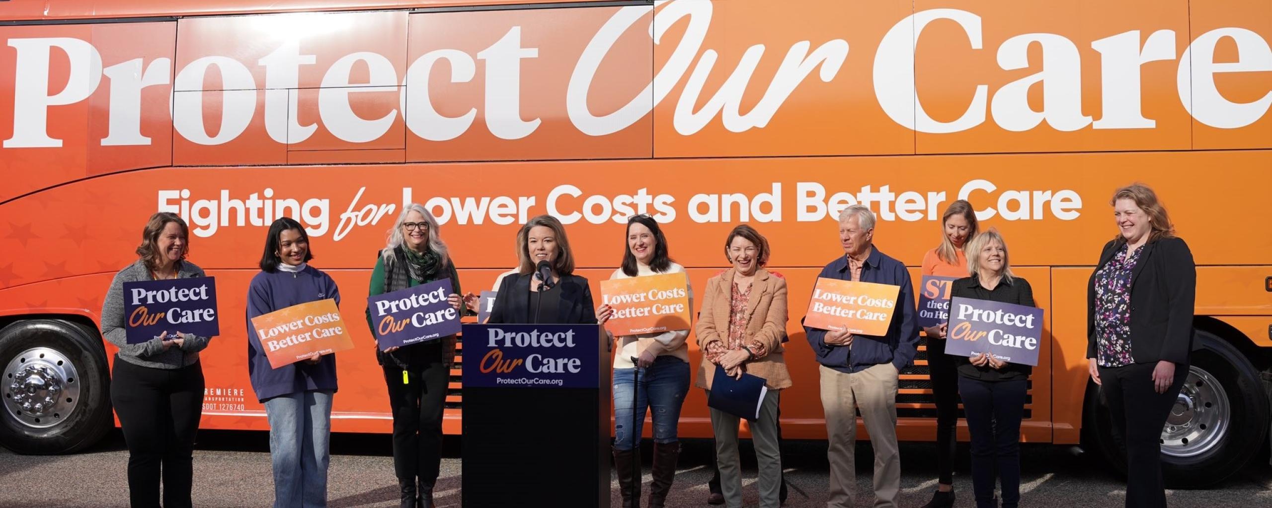 Rep. Craig stands with Protect Our Care