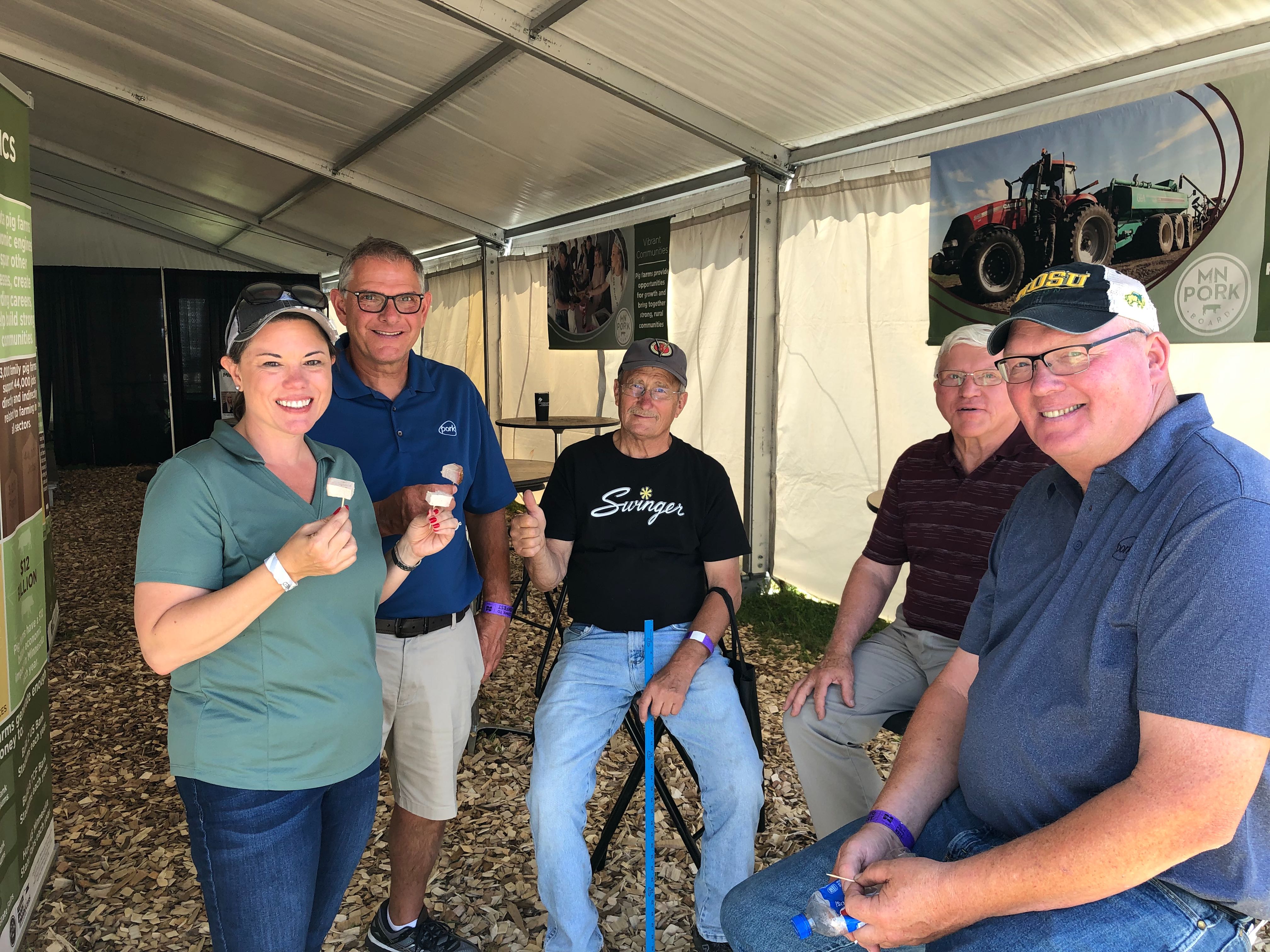 Rep. Craig at Farm fest